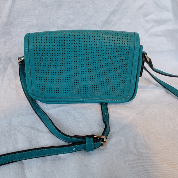 Turquoise Crossbody Bag - Picture 2 of 4